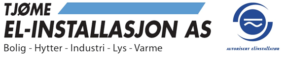 TJØME EL-INSTALLASJON AS logo