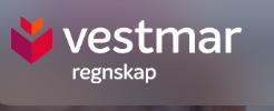 VESTMAR REGNSKAP AS logo