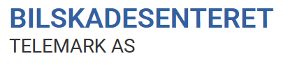 BILSKADESENTERET TELEMARK AS logo
