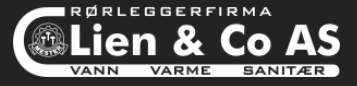 RØRLEGGERFIRMA LIEN & CO AS logo