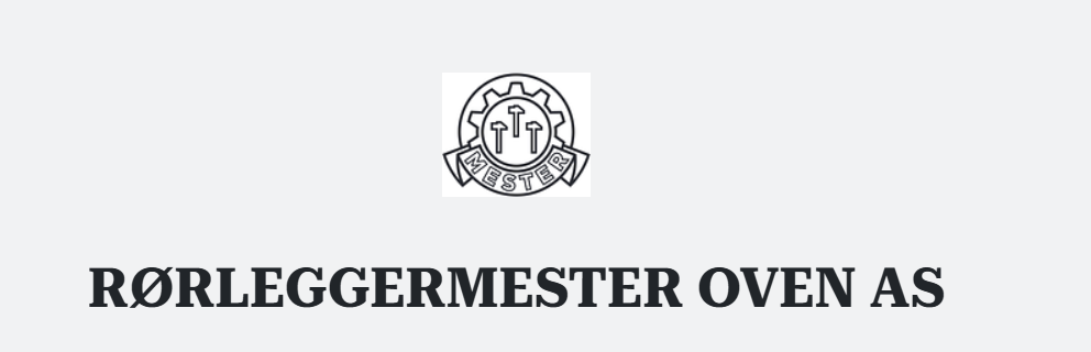 RØRLEGGERMESTER OVEN AS logo