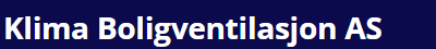 KLIMA BOLIGVENTILASJON AS logo